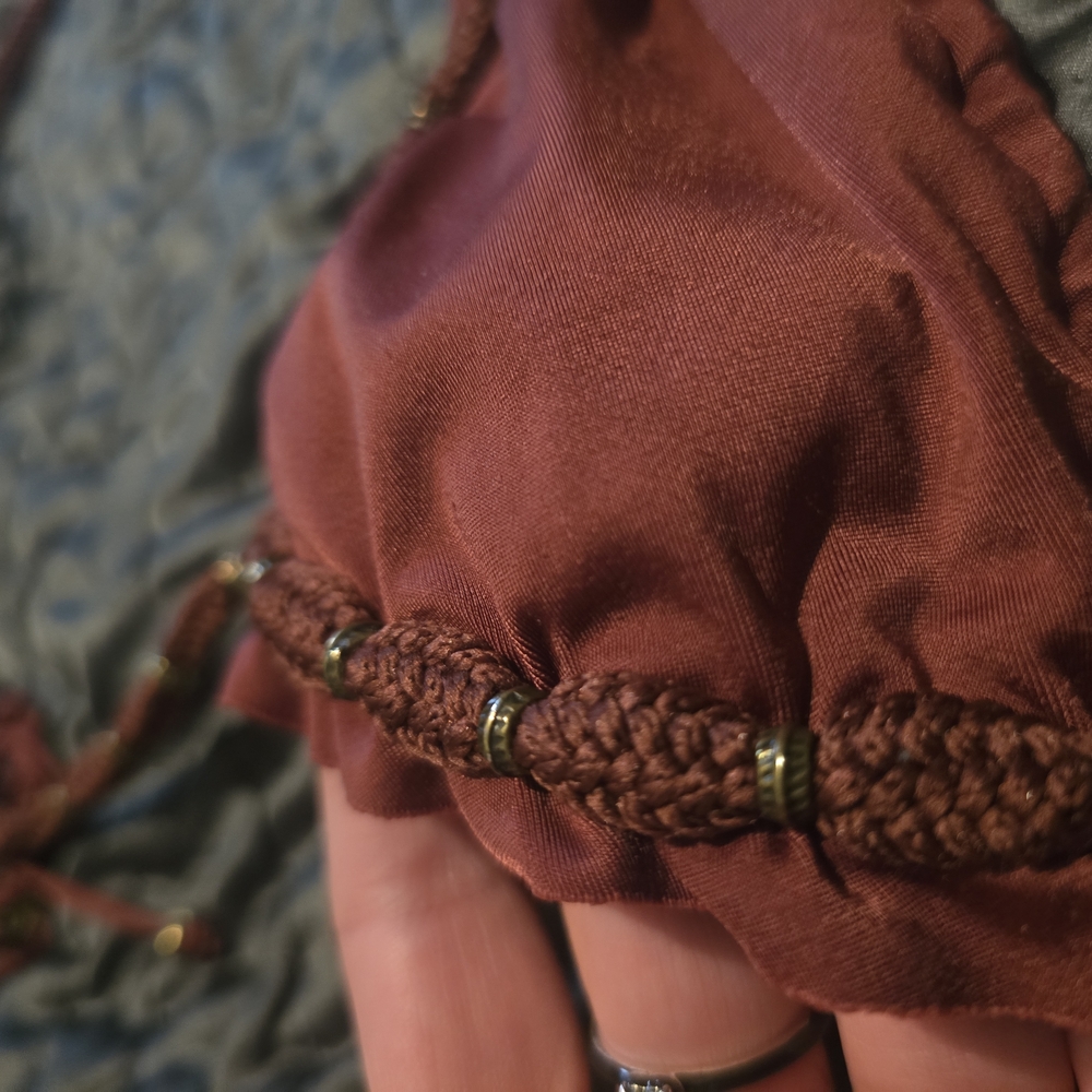 ViX Rope Braid Triangle-Top Side-Tie Bikini XS - Picture 3 of 11